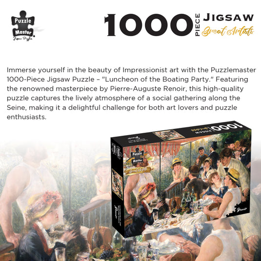 Great Artists 1000 Piece Puzzle - Renoir