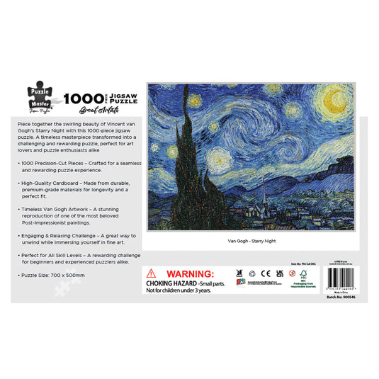 Great Artists, Starry Night, Van Gogh