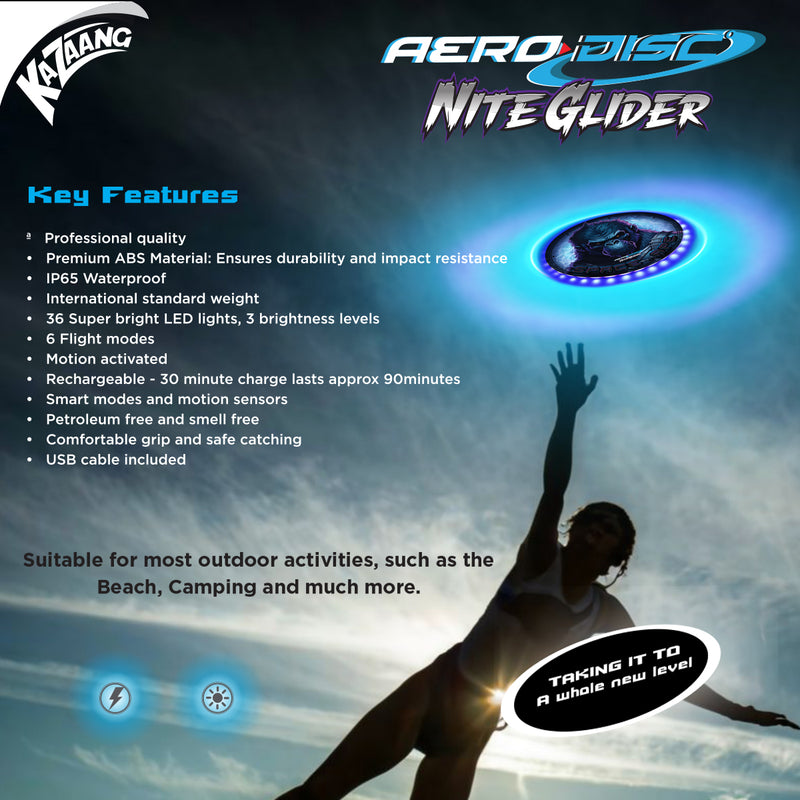 Load image into Gallery viewer, Aero Disc Nite Glider - Space Ape
