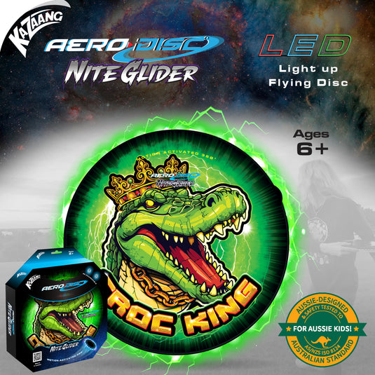 Aero Disc Nite Glider - Croc King