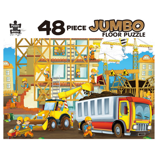 48-Piece Jumbo Puzzles Work Site