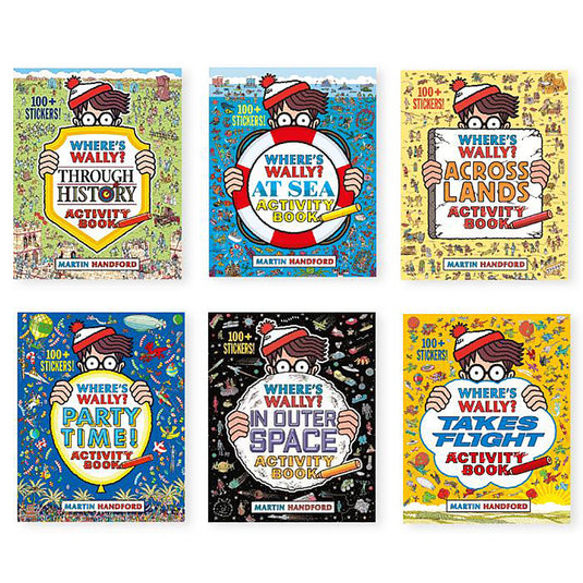 Where's Wally Activity Book Collection