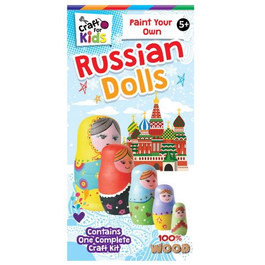 Paint Your Own Matryoshka Dolls