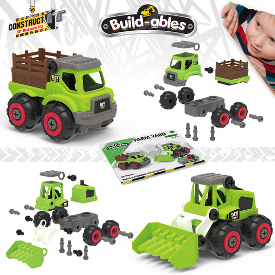 Build-ables - Farm Hand Vehicles 2 in 1