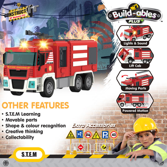 Build-ables Plus - Fire Engine Emergency