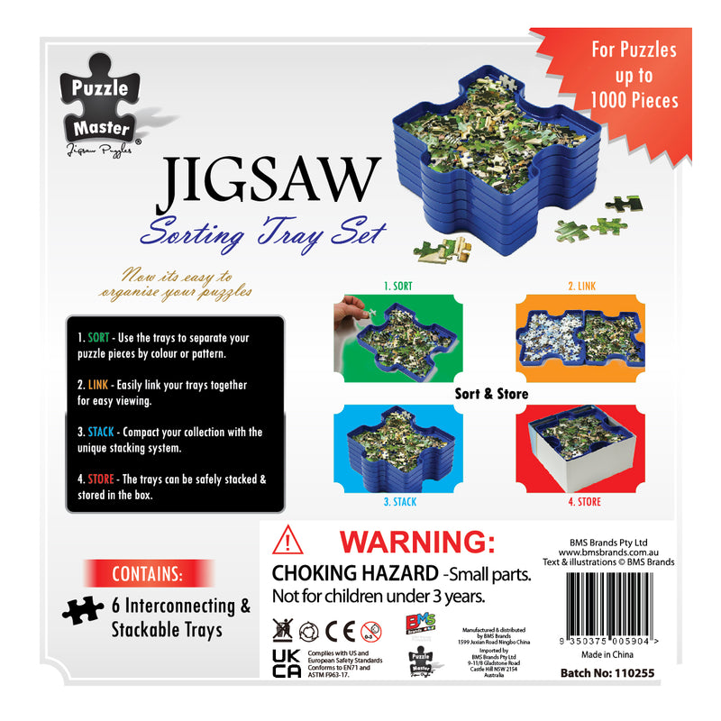 Load image into Gallery viewer, Jigsaw Sorting Tray Set
