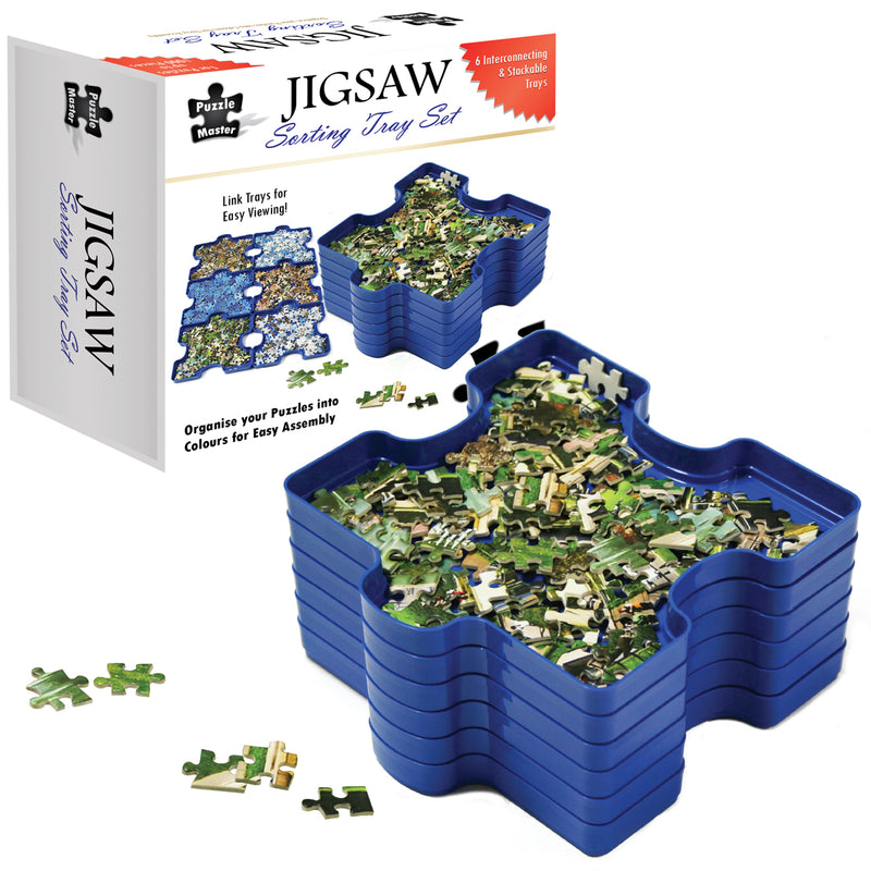 Load image into Gallery viewer, Jigsaw Sorting Tray Set
