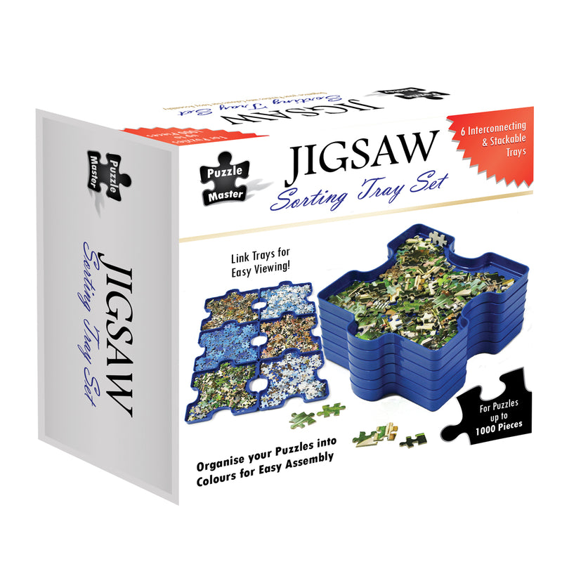 Load image into Gallery viewer, Jigsaw Sorting Tray Set
