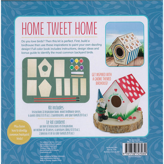 Build & Paint A Bird House