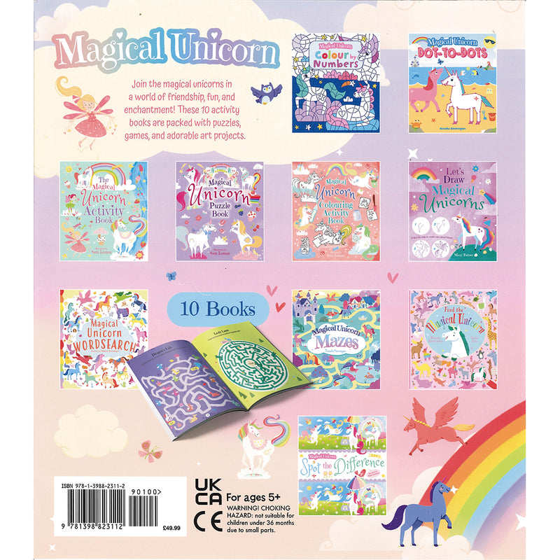Load image into Gallery viewer, Magical Unicorn 10 Book Activity Pack
