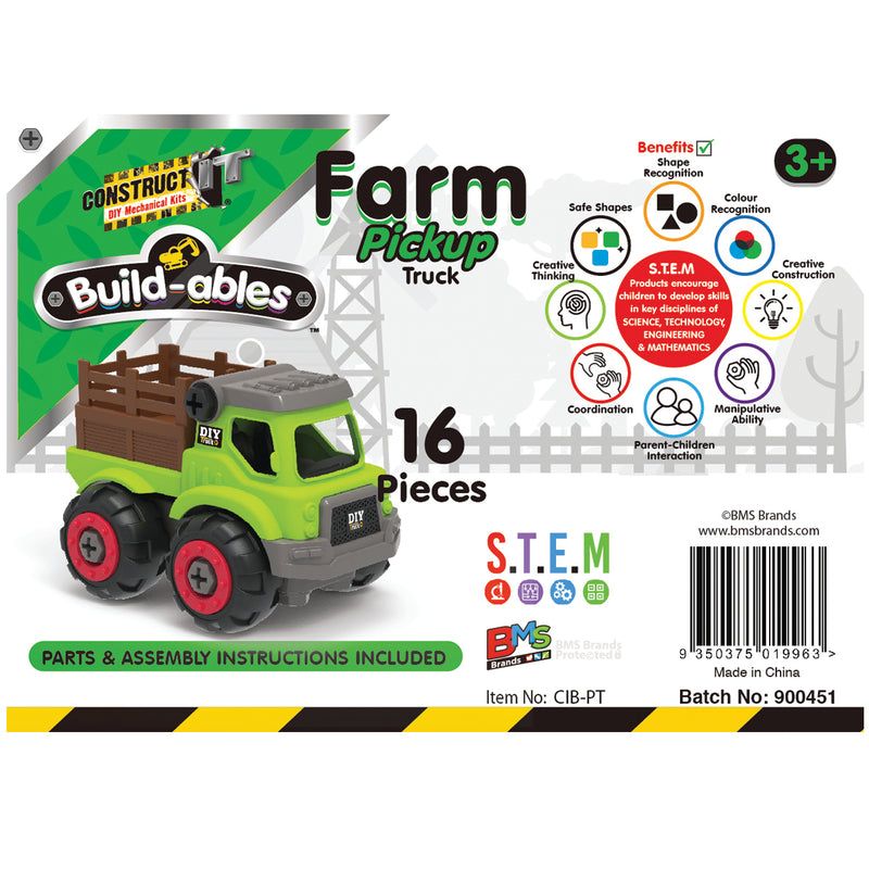 Load image into Gallery viewer, Build-ables - Farm Pickup Truck
