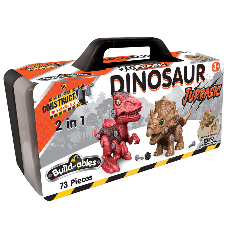 Load image into Gallery viewer, Build-ables Dinosaurs 2 in 1 Jurassic
