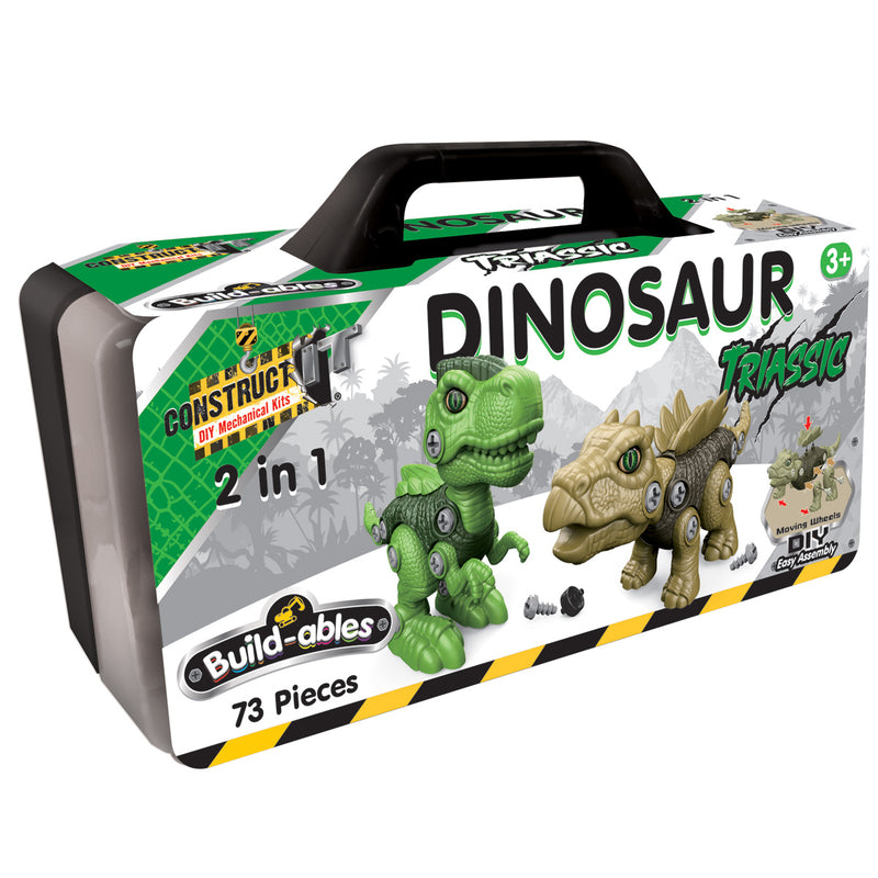 Load image into Gallery viewer, Build-ables Dinosaurs 2 in 1 Triassic
