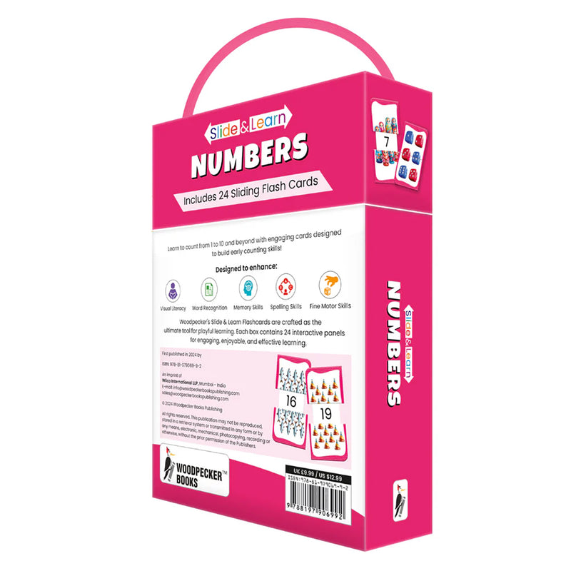 Load image into Gallery viewer, Slide &amp; Learn Flash Cards  Numbers
