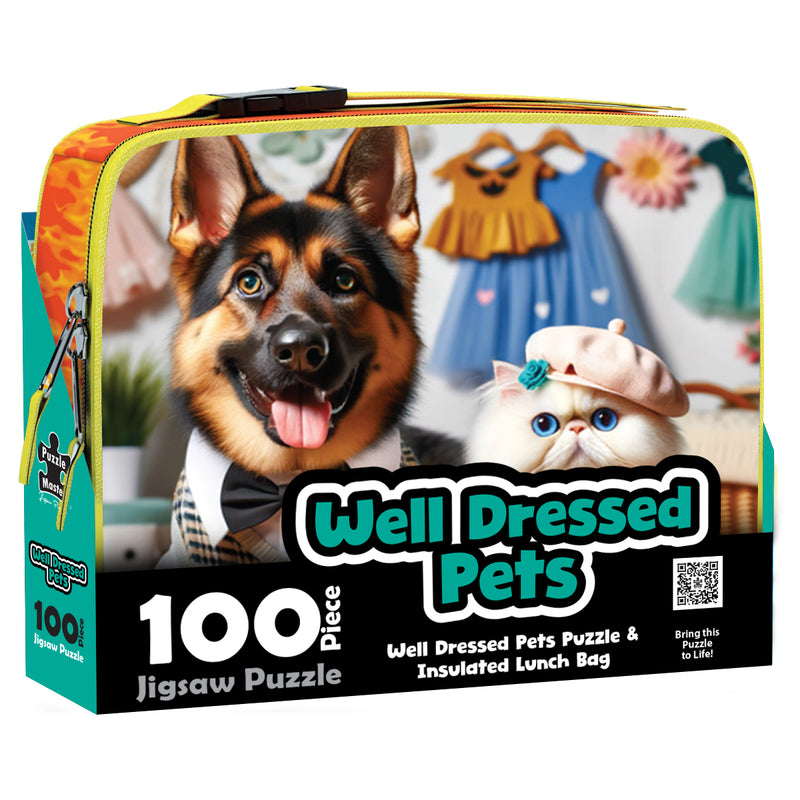 Load image into Gallery viewer, Dressed Pets Jigsaw &amp; Lunch Box Cooler
