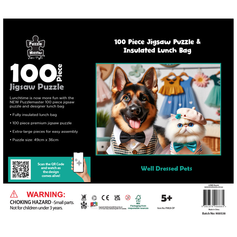 Load image into Gallery viewer, Dressed Pets Jigsaw &amp; Lunch Box Cooler
