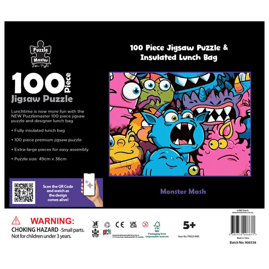 Monster Mash Jigsaw & Lunch Box Cooler