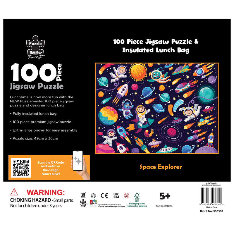 Load image into Gallery viewer, Space Explorer Jigsaw &amp; Lunch Box Cooler
