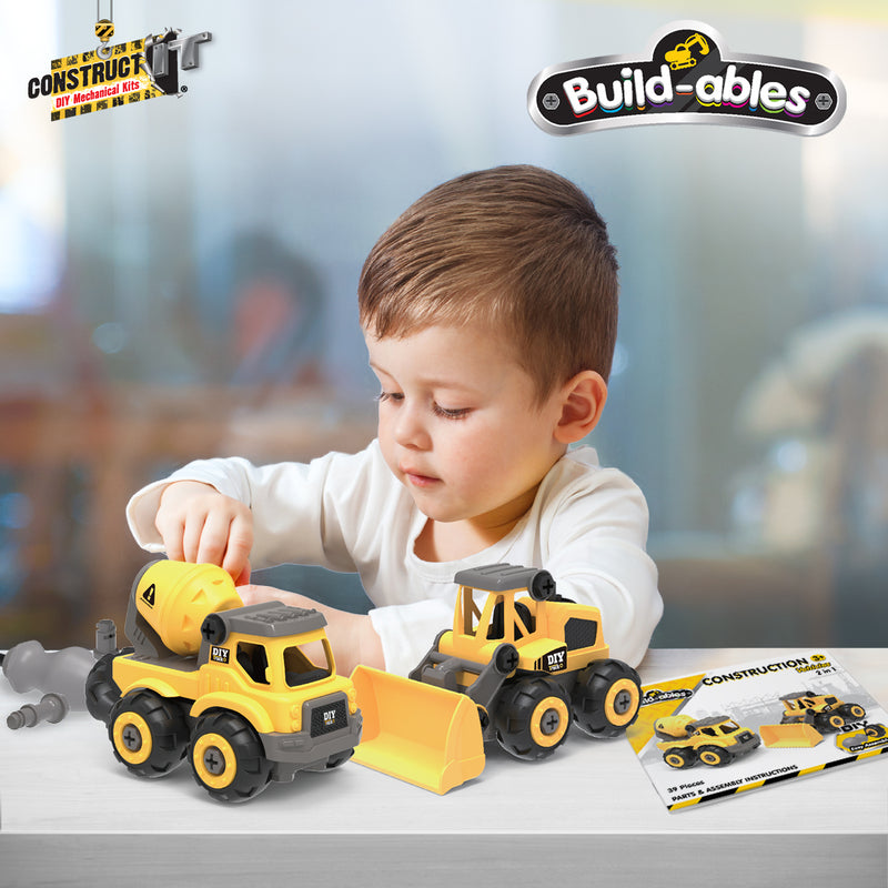 Load image into Gallery viewer, 2 in 1 Construction Set - view 4
