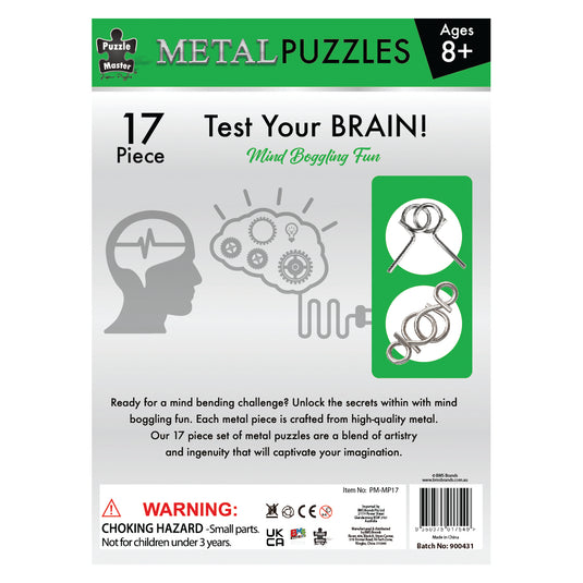 17 Metal Puzzles