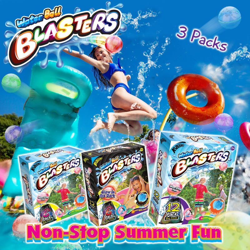 Load image into Gallery viewer, Water Ball Blasters Glow in the Dark Limited Edition 6 Pack
