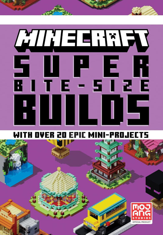 Minecraft Bite Size Builds Slipcase X 3