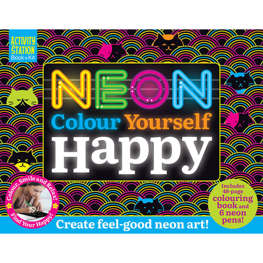 Neon Colour Yourself Happy