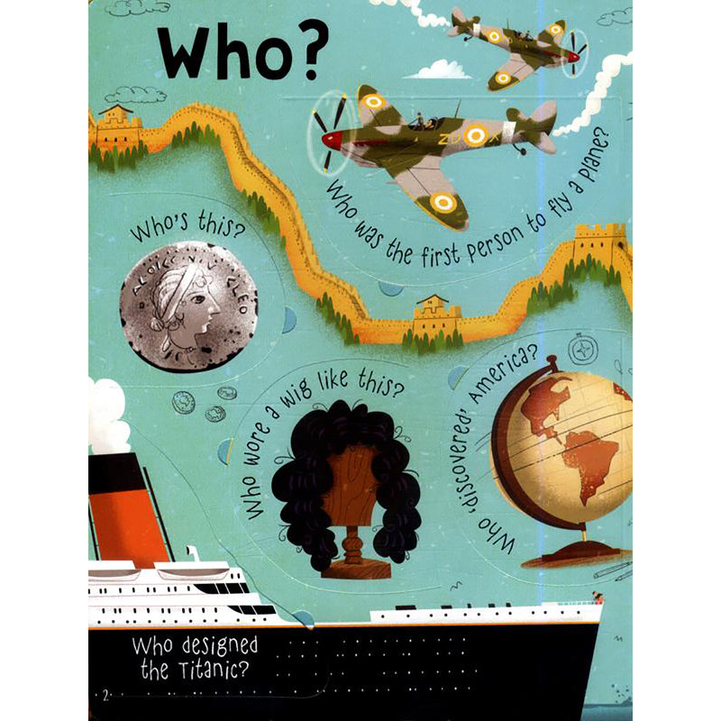 Load image into Gallery viewer, Lift the Flap Questions and Answers about Long Ago
