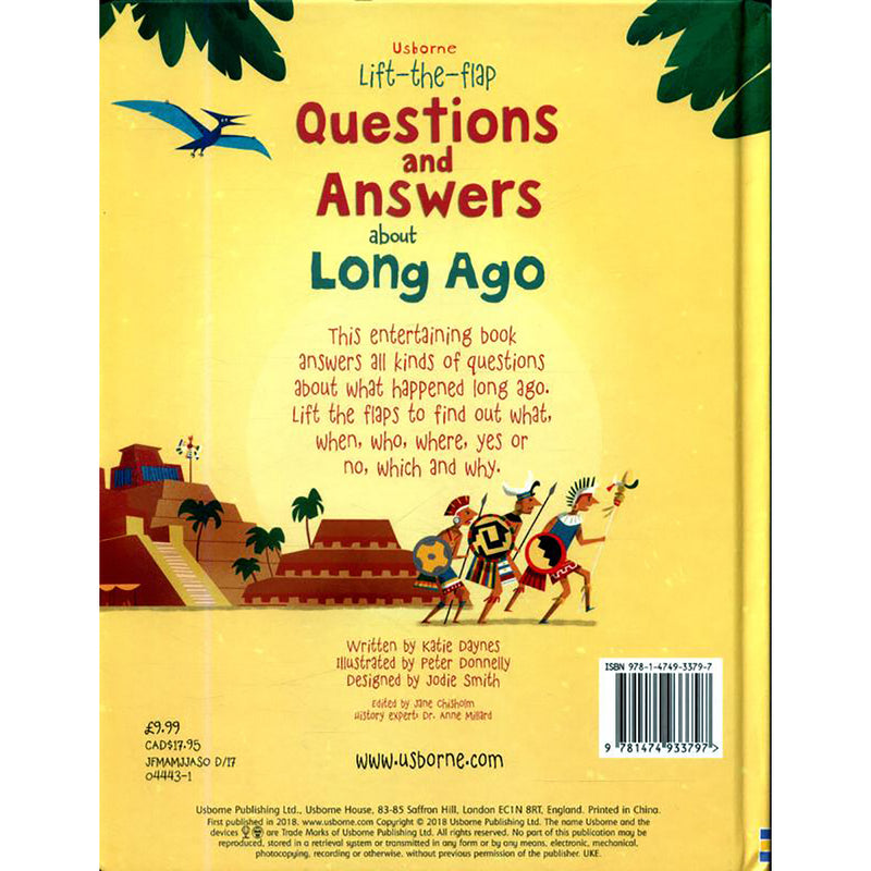 Load image into Gallery viewer, Lift the Flap Questions and Answers about Long Ago
