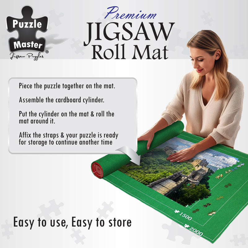 Load image into Gallery viewer, Premium Jigsaw Roll Mat
