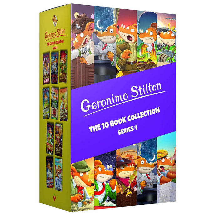 Geronimo Stilton: 10 Book Collection (Series 4) Box Set