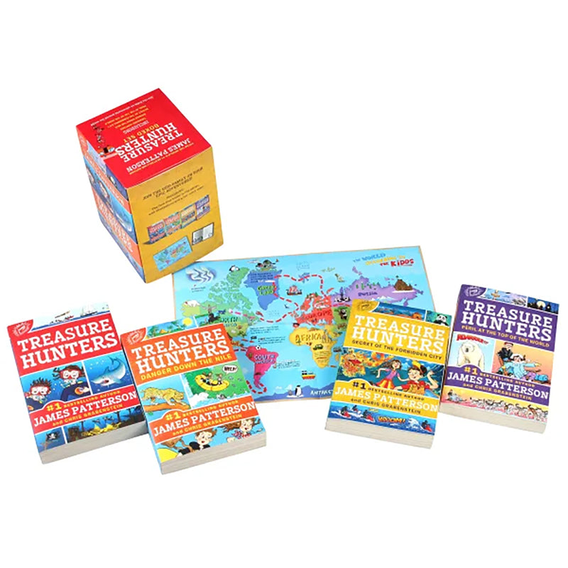 Load image into Gallery viewer, Treasure Hunters 4 Book Boxed Set
