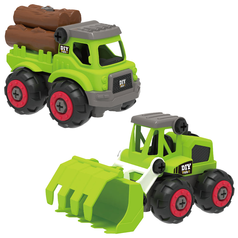 Load image into Gallery viewer, Build-ables - Forestry Vehicles 2 in 1
