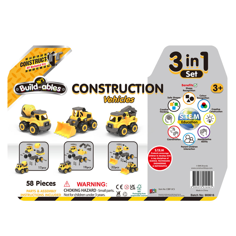 Load image into Gallery viewer, 3 in 1 Construction set
