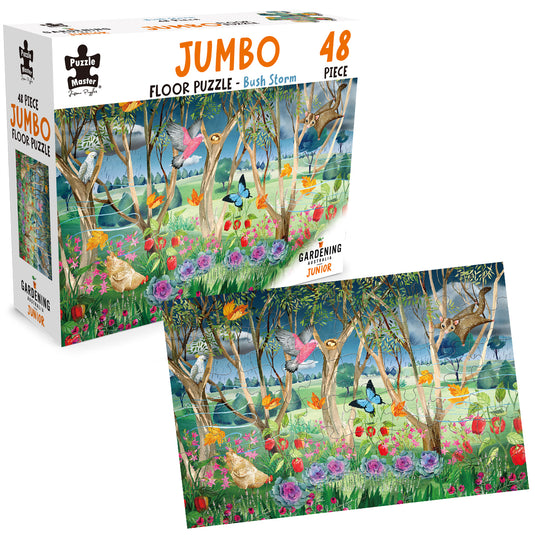 GA Jnr 48 Piece Jumbo Puzzle - Bush Storm