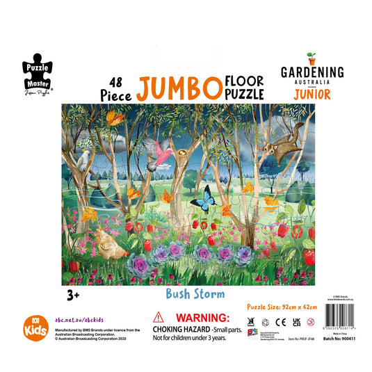 GA Jnr 48 Piece Jumbo Puzzle - Bush Storm
