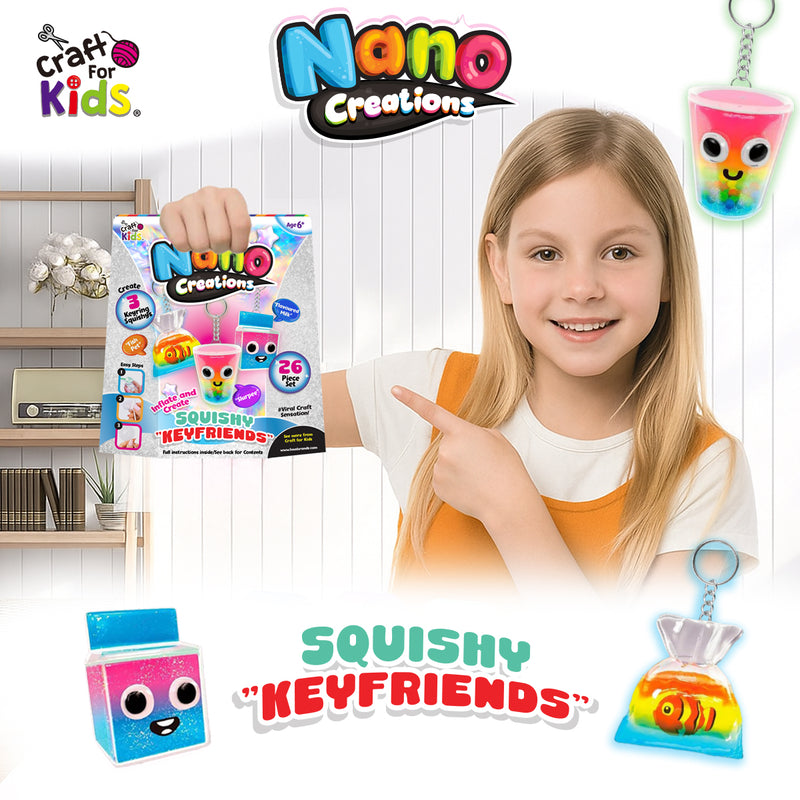 Load image into Gallery viewer, Nano Creations Squishy "Keyfriends"
