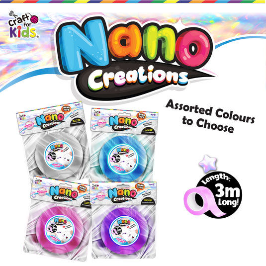 Nano Creations Tape Clear (3m x 5cm)