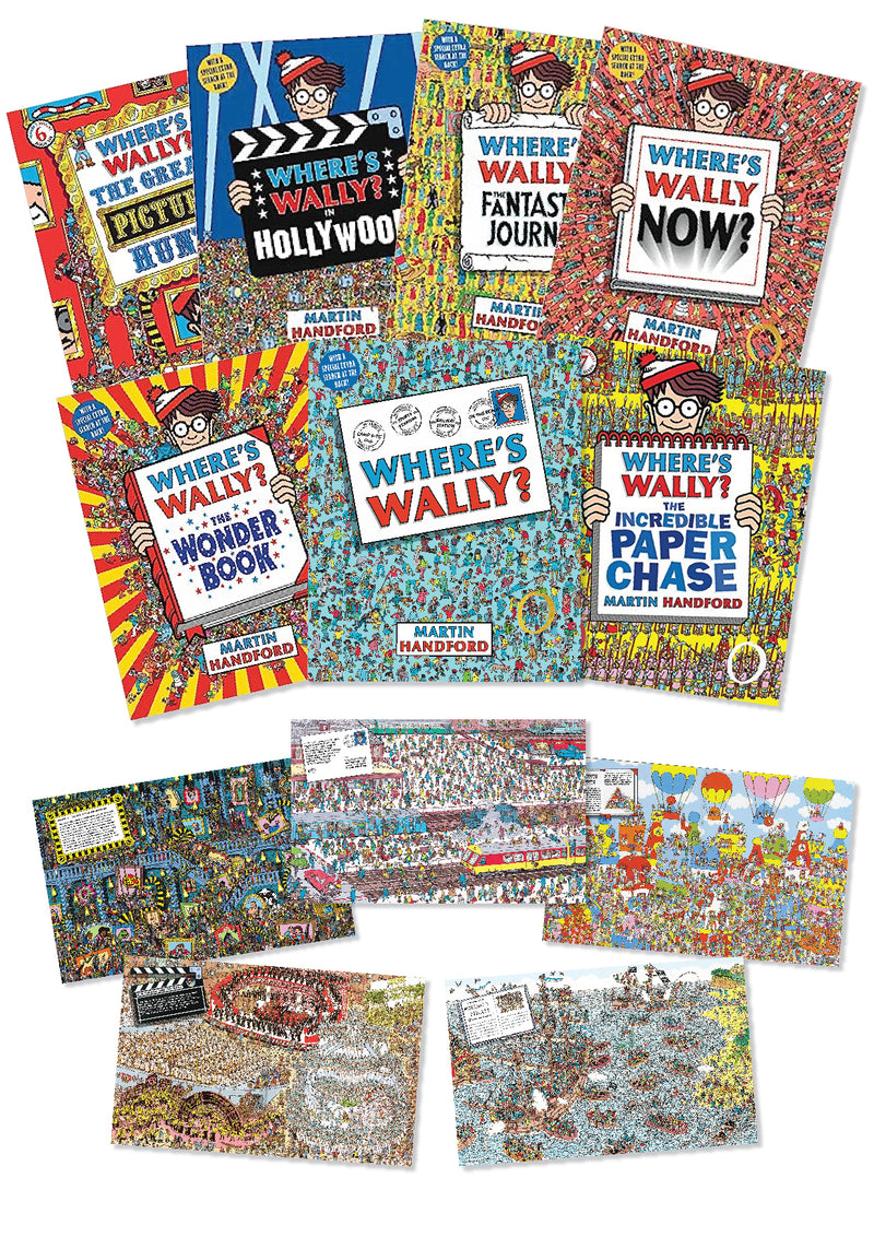 Load image into Gallery viewer, Where&#39;s Wally Classic 7 Book Pack
