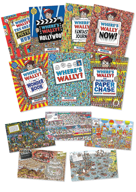 Where's Wally Classic 7 Book Pack