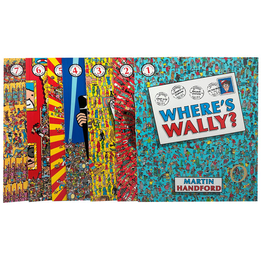 Where's Wally Classic 7 Book Pack