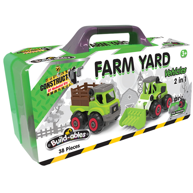 Load image into Gallery viewer, Build-ables - Farm Hand Vehicles 2 in 1
