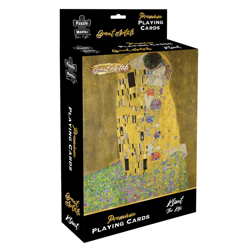 Load image into Gallery viewer, Great Artist Playing Cards Klimt: The Kiss
