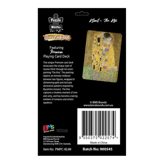 Great Artist Playing Cards Klimt: The Kiss
