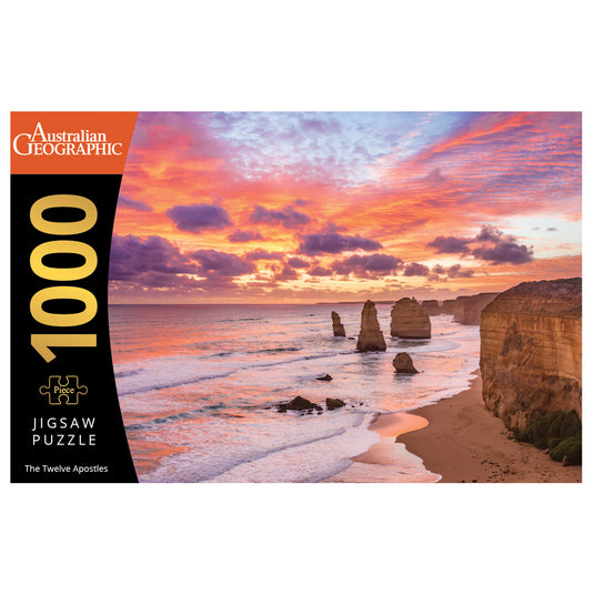 Australian Geographic 1000 Piece Jigsaw Twelve Apostles