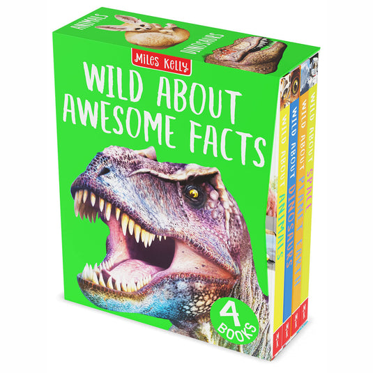 Wild About Awesome Facts Slipcase