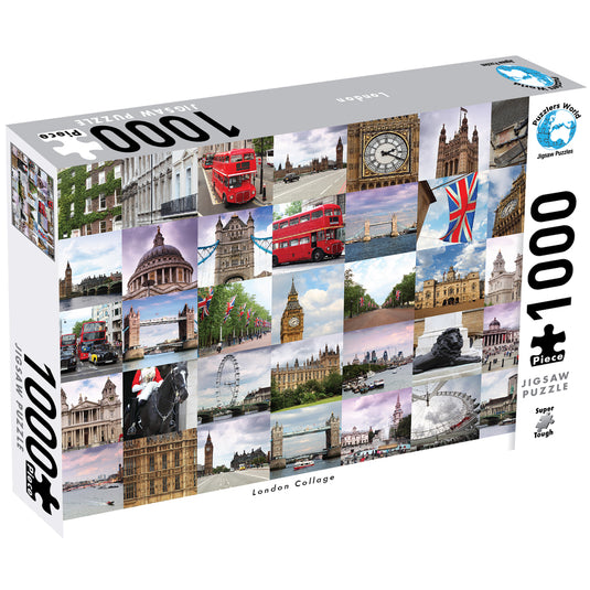 London Collage 1000 Piece Puzzle