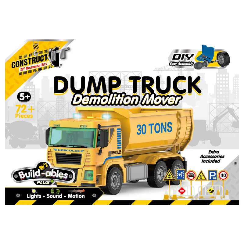 Load image into Gallery viewer, Build-ables Plus - Dump Truck, Demolition Mover
