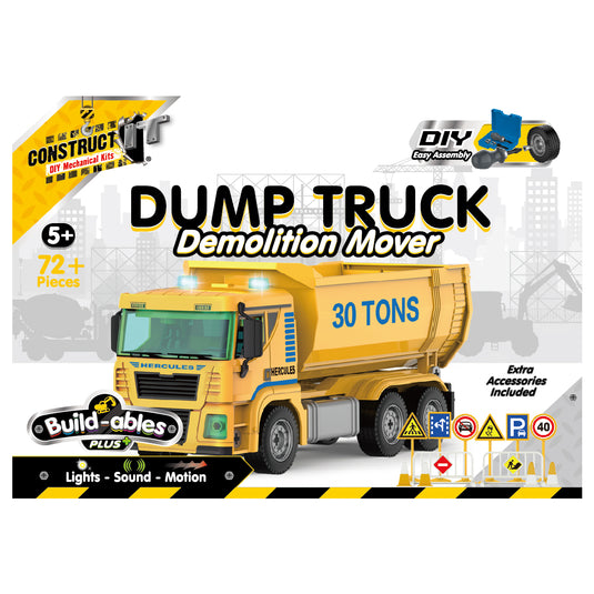 Build-ables Plus - Dump Truck, Demolition Mover