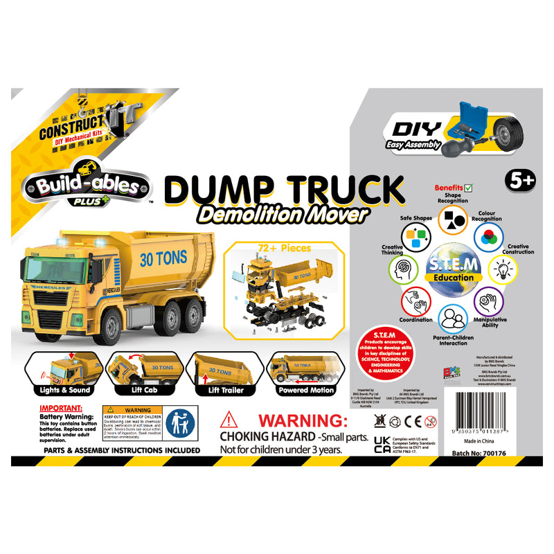Load image into Gallery viewer, Build-ables Plus - Dump Truck, Demolition Mover
